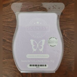 NIP Scentsy Bar Lavender & White Balsam